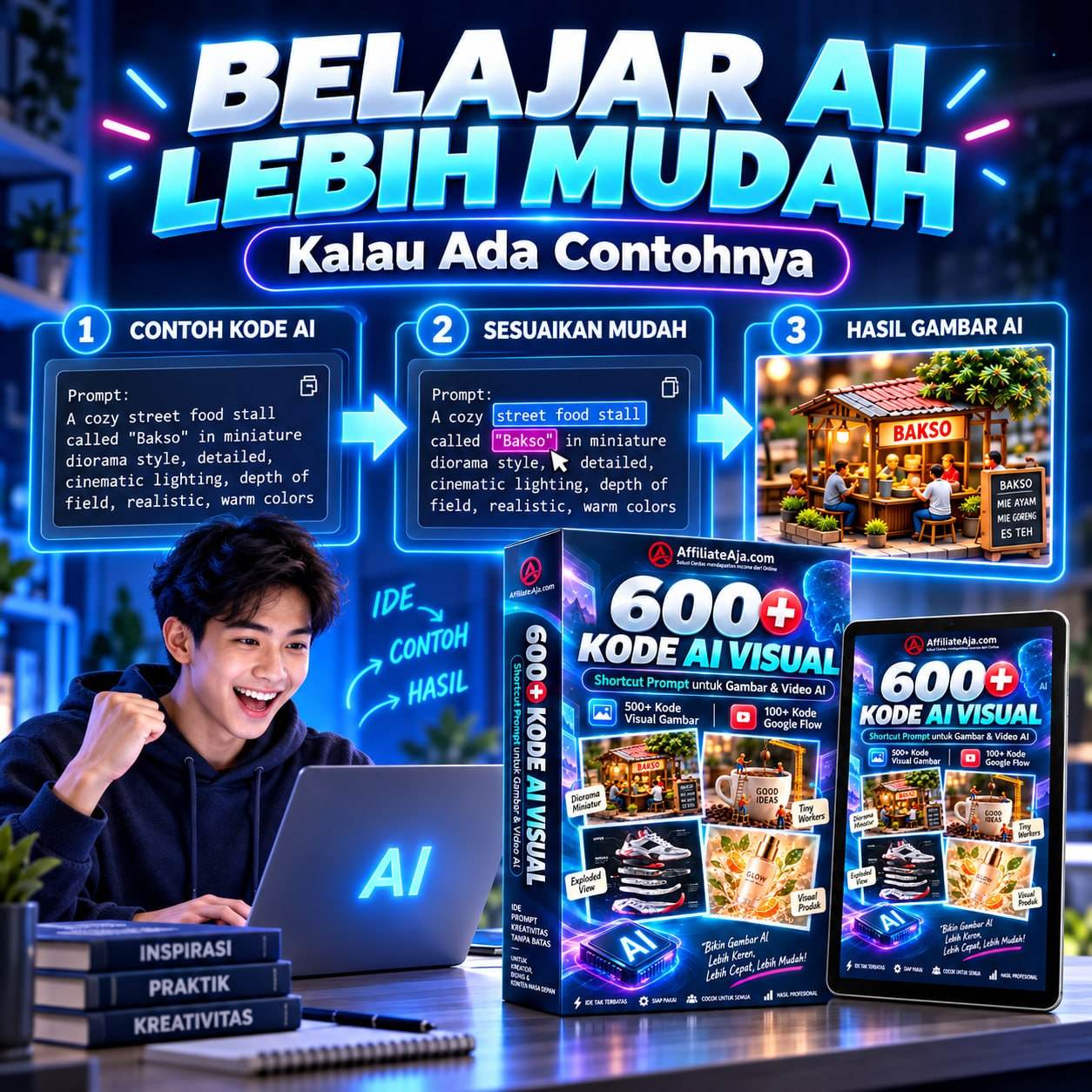 600+ AI Visual Code Book